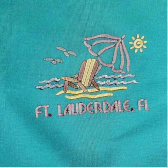 Florida Lauderdale Outer Banks Reserve Aqua Blue - Picture 2 of 3